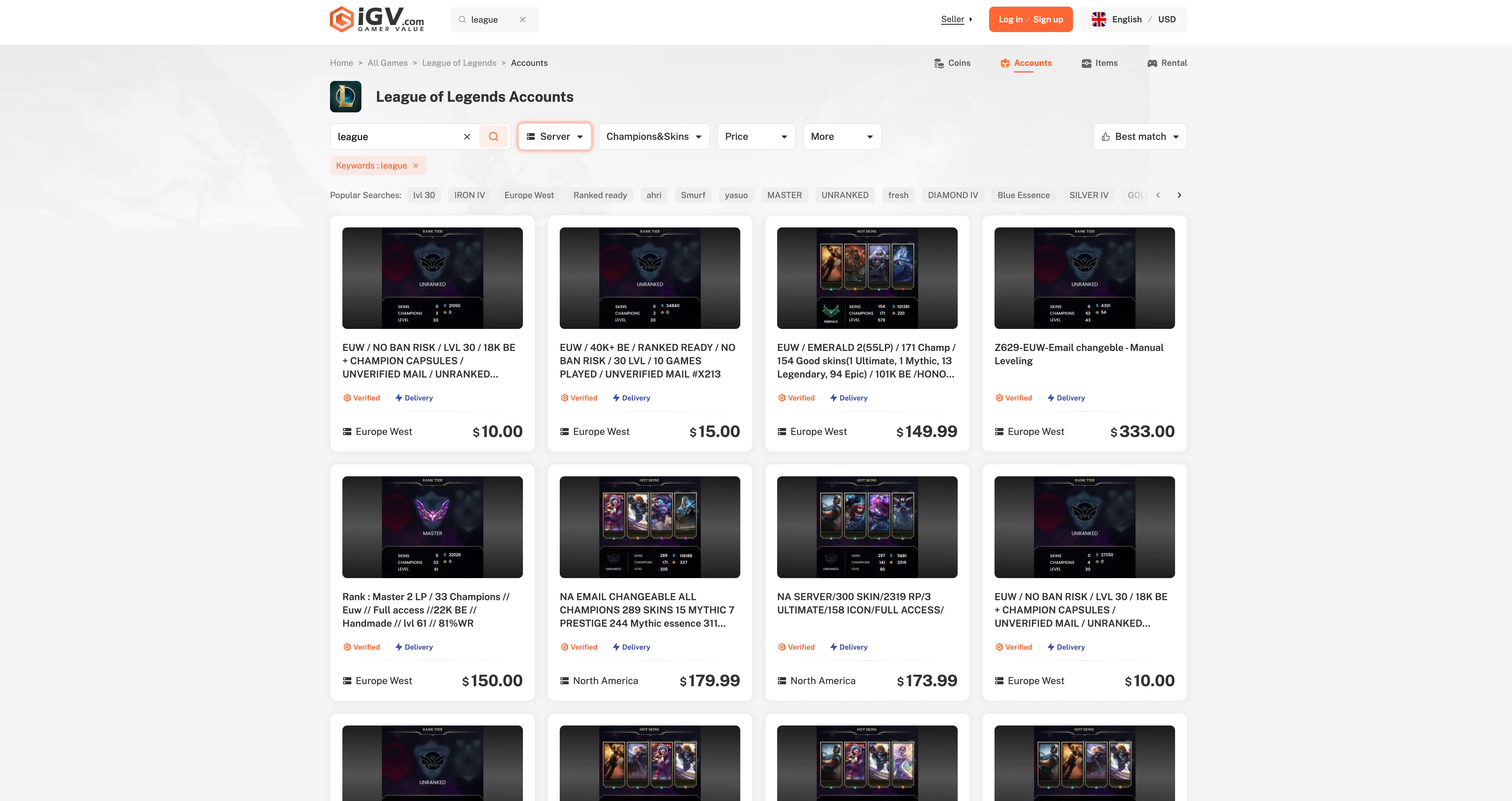 IGV league of legends